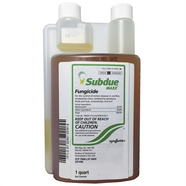 maxx subdue syngenta fungicide 32oz turf 1qt pricing availability log