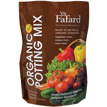 Fafard Natural & Organic Potting Soil 1CF (90/plt) OMRI | BFG Supply