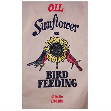 50 pound bag black oil sunflower seeds